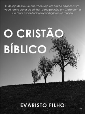 cover image of O Cristão Bíblico